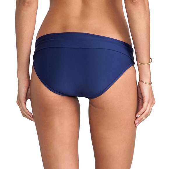 4/$25 Splendid Malibu Blue Swim Bikini Bottoms NEW - Picture 2 of 5